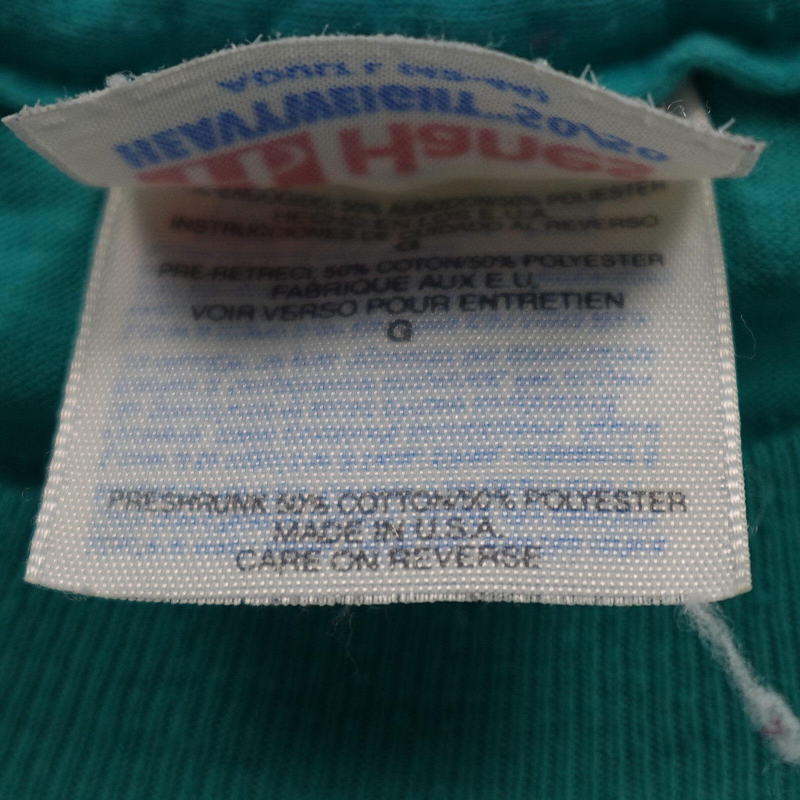 FILA Camicia Charleston South Carolina Rainbow Row da uomo blu L vintage punto singolo 1988