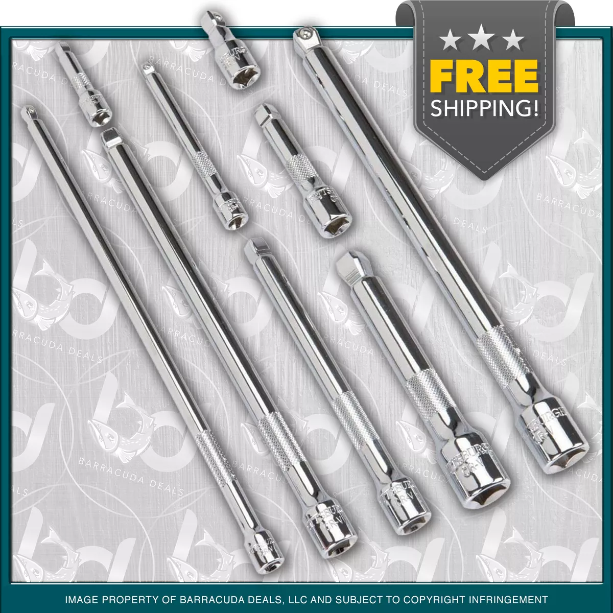 Socket wrench 2024 extension set