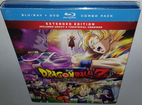 DRAGONBALL Z BATTLE OF GODS EXTENDED EDITION BRAND NEW REGION A BLURAY & R1 DVD - Picture 1 of 1