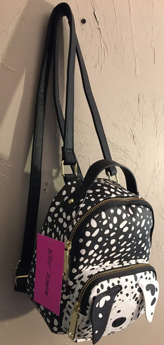 NWT BETSEY JOHNSON DALMATIAN KITSCH MINI BACKPACK GIRLS/TEEN  display picture 3