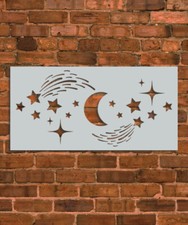Galaxy Stars Stencil