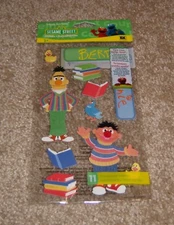 EK Success Jolee's Dimensional Sticker ~ Sesame Street Bert & Ernie