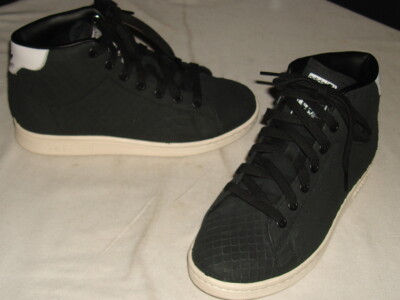 stan smith black snakeskin