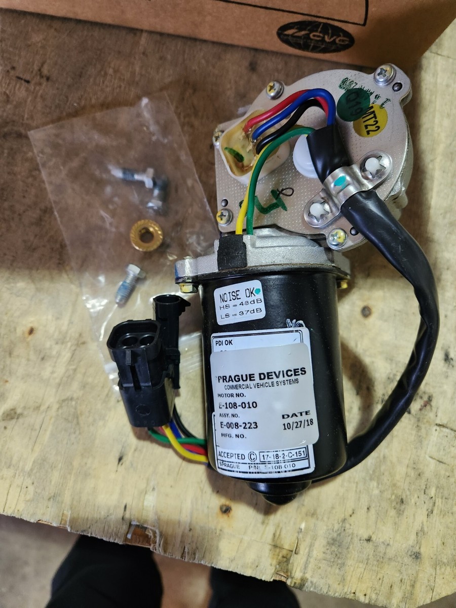 Sprague E008 223 Windshield Wiper Moter 12V Mack, WST, KW