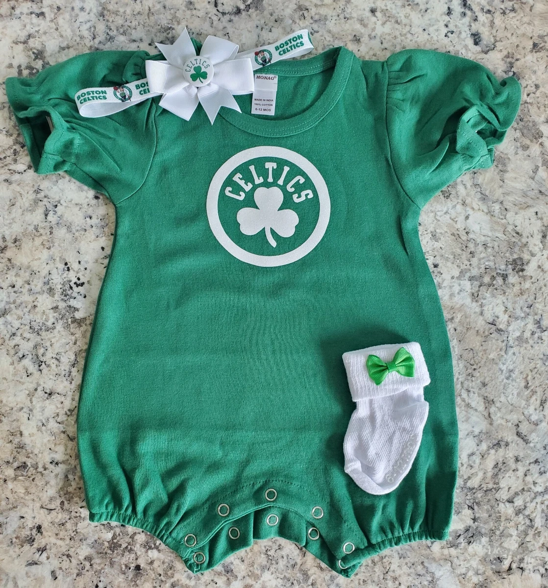 Boston celtics baby best sale clothes