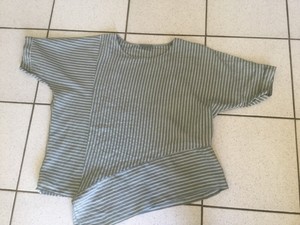 Haut tunique Made in Italy lin vert et blanc taille 44/46/48 | eBay