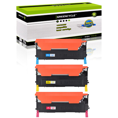 3PK CLT-409S For Samsung Color TONER SET CLX-3170fn CLX-3175 CLX-3175n Printer