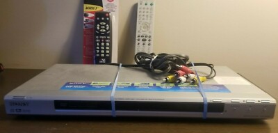 SONY DVD Player Model DVP-NS50P CD/DVD With 2 Remote ...