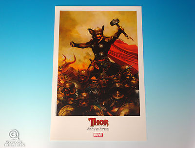 Marvel Zombies Thor Print Limited Edition The Mighty Avenger Arthur Suydam 2008
