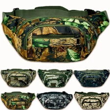 Fanny Pack Bumbag Belt Waist Chest Sling Bag Military camouflage Camping Pouch