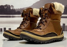 merrell women's chateau tall lace polar waterproof snow boot