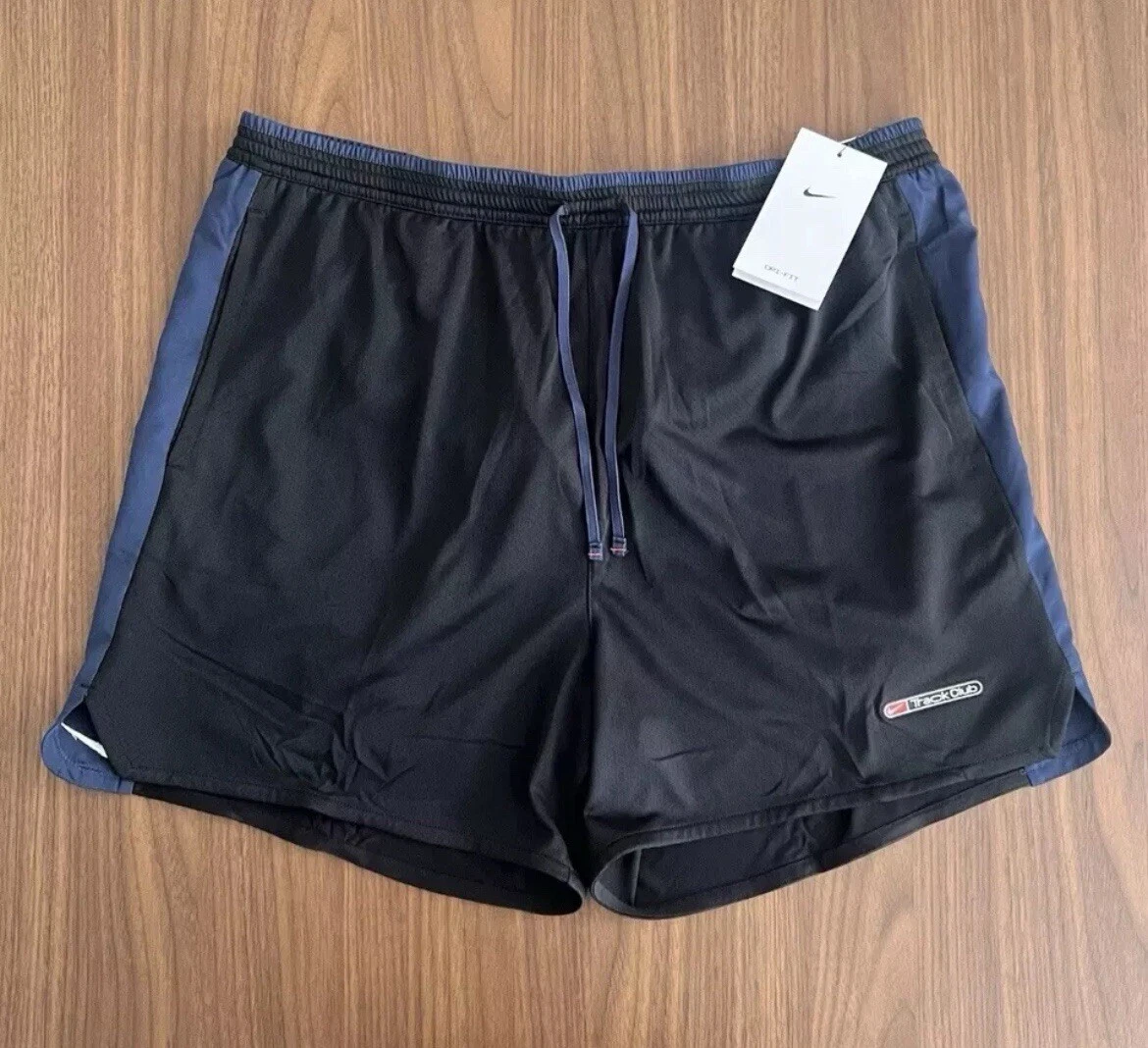 Nike Track Club Dri-FIT 5" Brief-Lined Running Shorts Men’s Size S Black FZ7397
