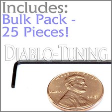 BULK PACK QTY 25 - .050" Guitar Saddle Height Hex ALLEN KEY AW-4210-003 050