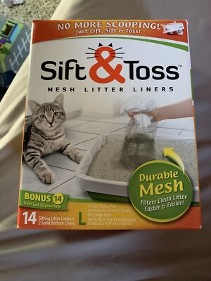 mesh litter box liners