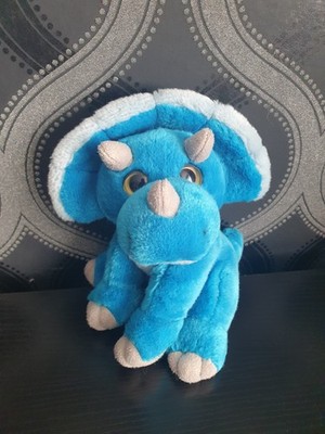 Wild Republic blau Triceratops Stofftier - 7,5 Zoll