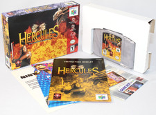 Hercules: The Legendary Journeys N64 Complete CIB! Very Nice w/ RARE POSTER!