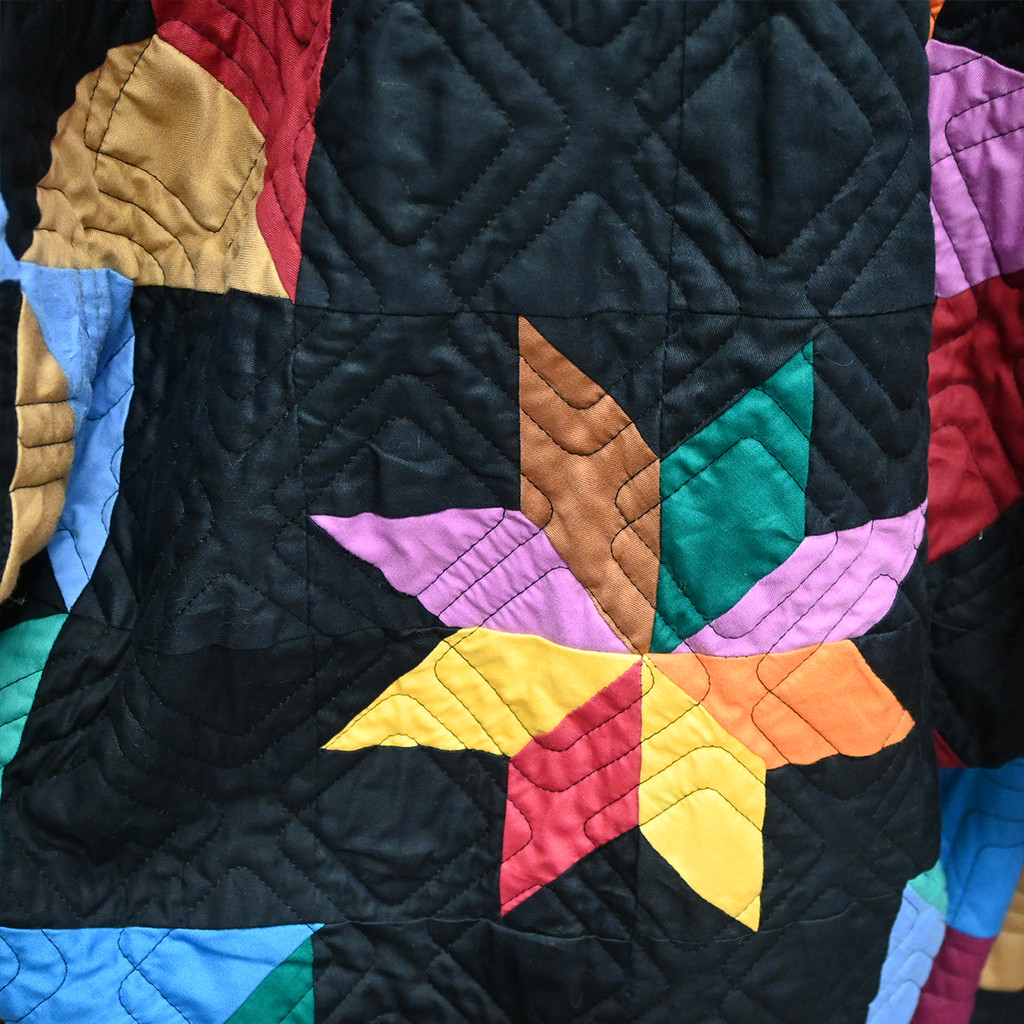 LADY LANCASTER | Multicolor Patchwork The Blankie… - image 7