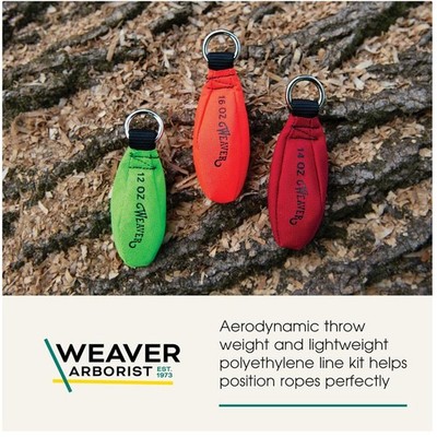 Weaver Tree Climbing Kit, 150' Rope & 16 oz Throw Bag