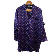 Vintage Women's Victoria's Secret Gold Label Satin Night Shirt Size M