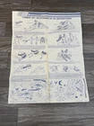 GI Joe 1983 Skystriker Vehicle Blueprints Instructions Original Hasbro ARAH H2