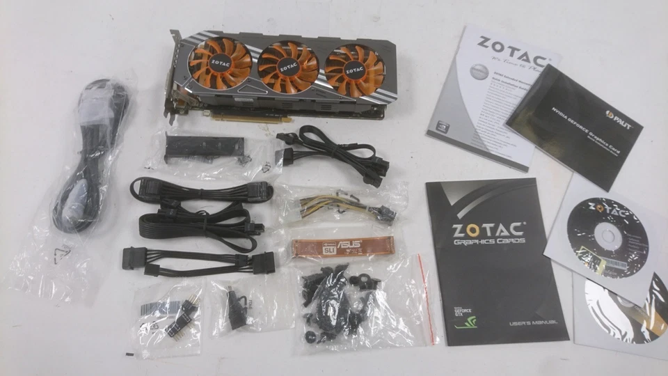 ZOTAC GeForce GTX 980 AMP! Edition 3GB GDDR5 GPU with Accessories Bundle - Image 2 of 4
