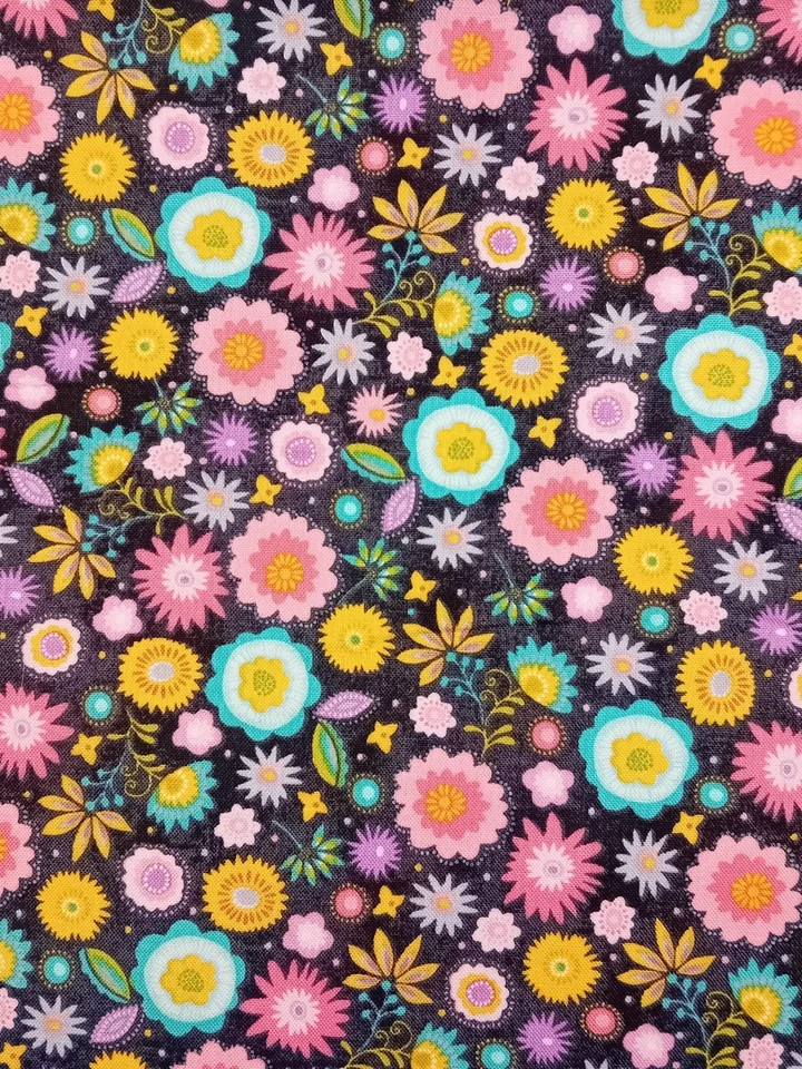 Patchworkstoff Layer Cake 40 Stück Home sweet Home Benartex Paintbrush 25x25cm - Bild 4 von 4