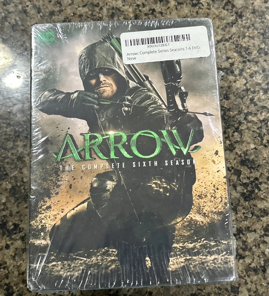 Arrow TV Show Complete 1-6 Collection Set DVD Sealed — 第 3/4 张图片