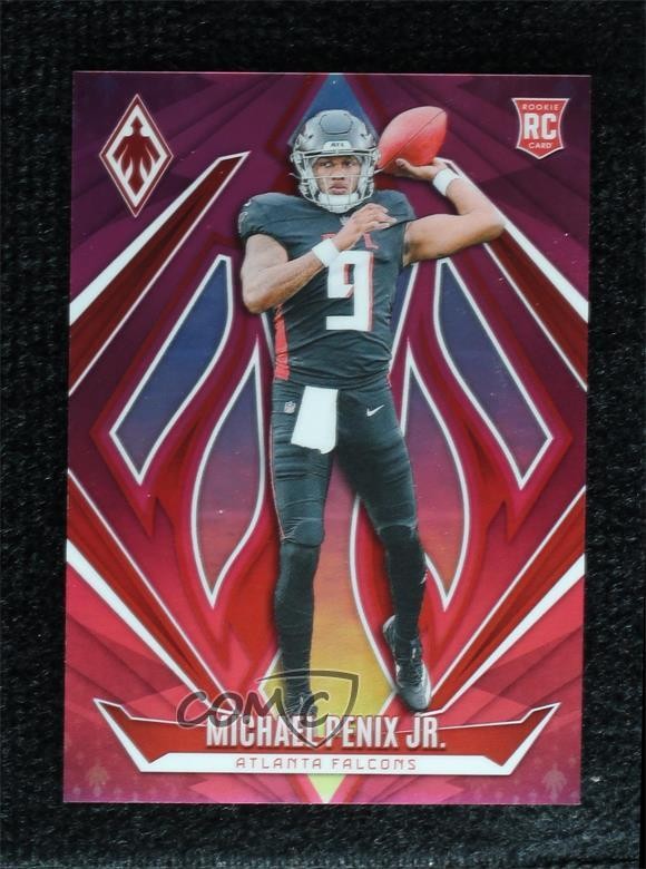 2024 Panini Phoenix Rookies Pink /40 Michael Penix Jr #229 Rookie RC