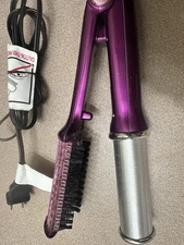 InStyler Rotating Iron Hair Styler Brush 3/4" Barrel Purple IS 1001.1-1 Tested 