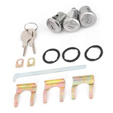 ⁺Cutlass Lock Set Door Trunk Key Kit 654394765282 Fits For Chevelle