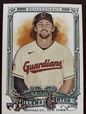 2025 Allen & Ginter Rookie Card 233 Daniel Schneemann Cleveland Guardians