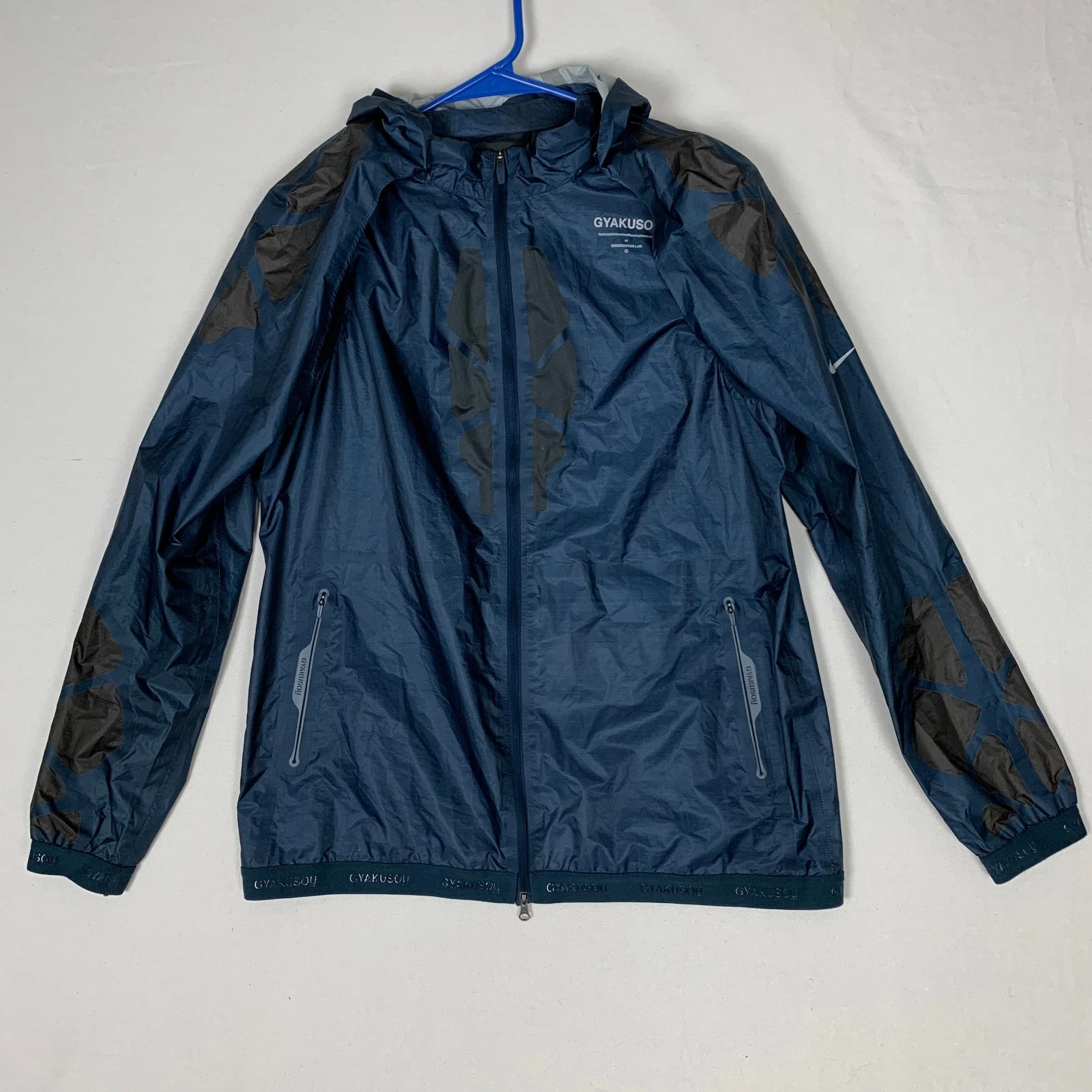 Nike x Undercover Gyakusou Giubbotto Giacca Donna 2 in 1 con Cappuccio AJ0060 402 Medium