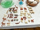 Marx / Auburn / Misc Rubber Wild Forest Animals Figures 50 Pieces