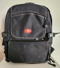 Atlas Hiking DSLR Camera Photography Backpack Black Bag Lens Accessories USED