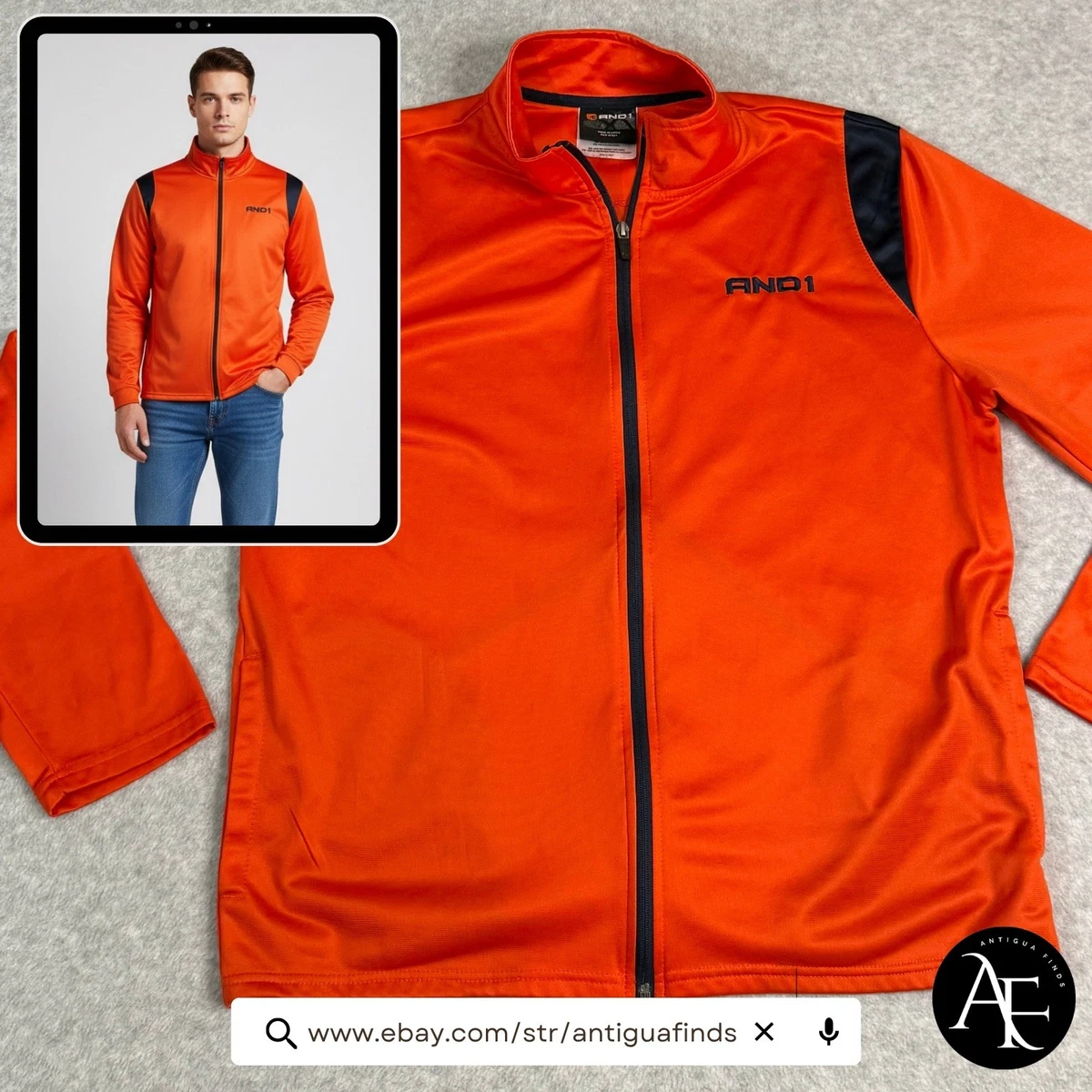 AND1 Orange Clothing for Men for sale | eBay