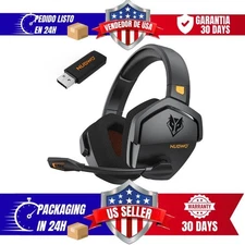Nubwo G06 Wireless Gaming Headset For PS/PC With 360° Surround Sound...