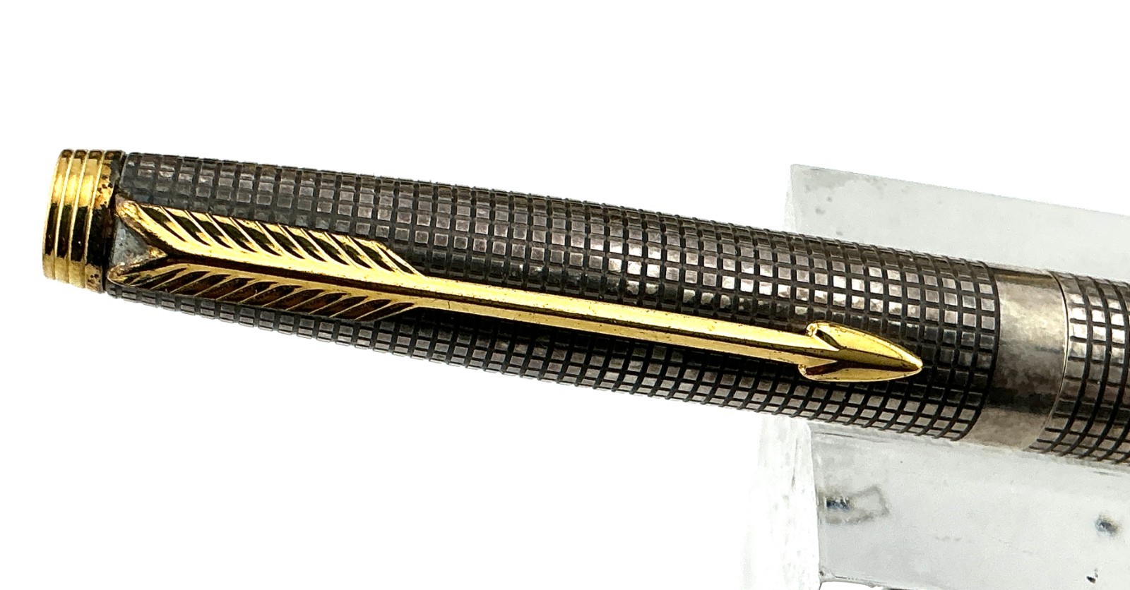 Vintage Parker 75 CISELE Sterling Silver Fountain Pen ITALIAN MARKET ...