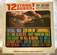 Tut Taylor – 12 STRING DOBRO! - Bluegrass, Folk, Blues LP - Play-tested!