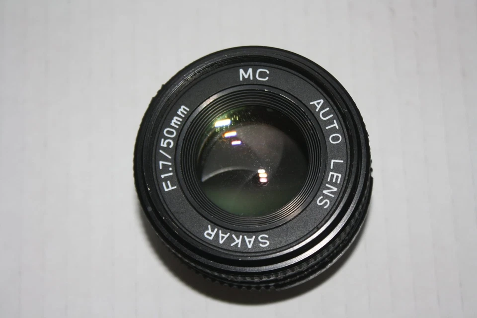 Sakar Auto Lens F 1.7/ 50mm MC Camera Lense - Image 3 of 4