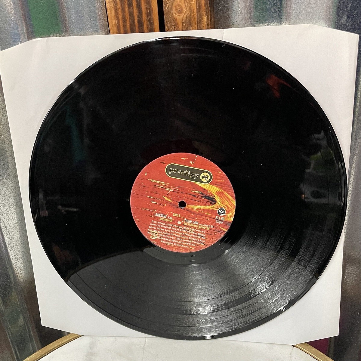 Vintage 1996 ~ BREATHE ~ PRODIGY ~ 12