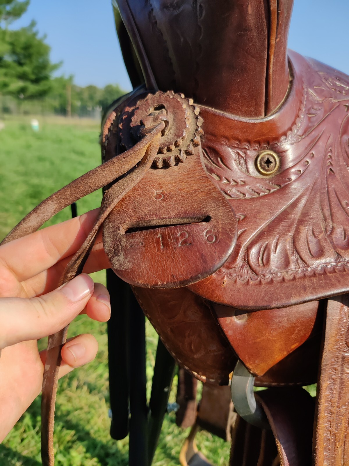 15" Bear Valley Colorado Saddlery Co Saddle Quarter Horse Bars eBay