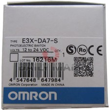 Brand New In Box Omron E3X-DA7-S 12-24VDC Photoelectric Switch