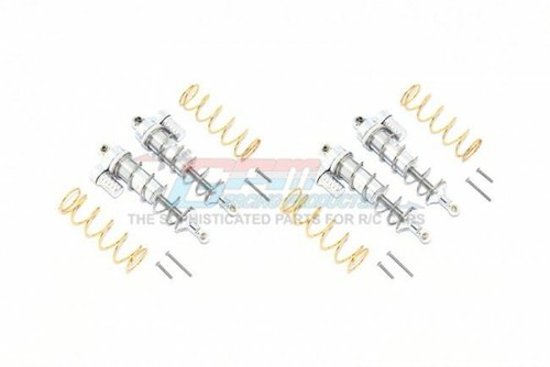 GPM TXMS125FRL/2 FOR TRAXXAS 1/10 MAXX ALU F & R PIGGY BACK Oil DAMPERS 125mm - Picture 7 of 17