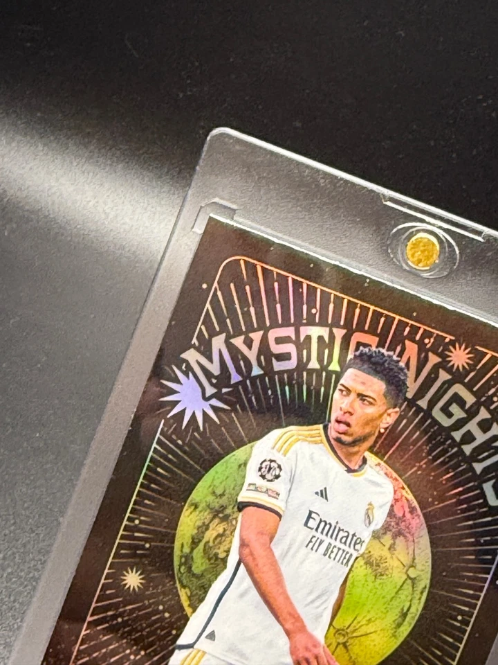 Jude Bellingham 2023-24 Topps Merlin UCC Mystic Nights Refractor MN1 Real Madrid - Image 3 of 4