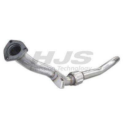 1x Abgasrohr HJS 91 11 1506 passend für AUDI SKODA VW