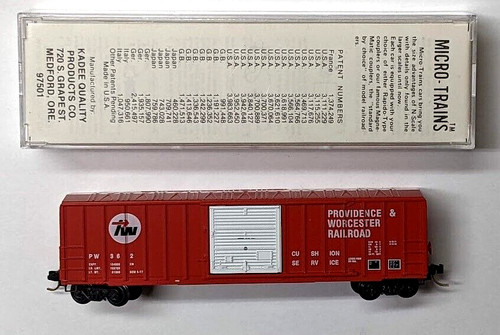 MTL Micro-Trains 25030 Providence & Worcester P&W 362 vagón de carga de 50 pies NPT | Zustand: New