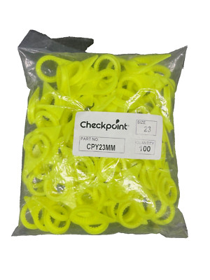 Checkpoint CPY23MM Loose Wheel Lug Nut Indicator - Pack of 100