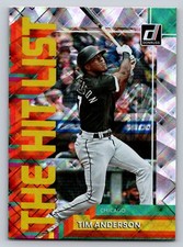 2022 Donruss #THL-3 Tim Anderson The Hit List Diamond