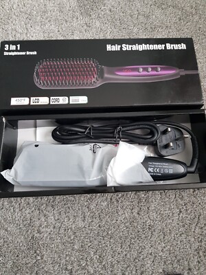 Hair Straightener Brush- never been used Alibaba.com: OEM LH2201 Wireless Hair Straightener Brush  main image 4