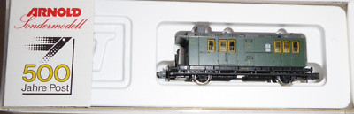 Arnold 65-01 N Baggage With Postabteil 500 Years Post DRG Epoch 2 neuwertig